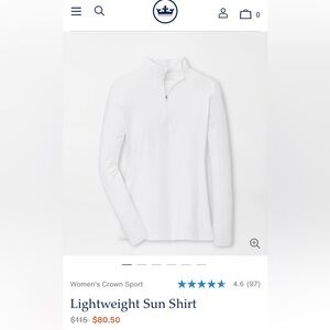 Peter Millar Size XS Sunshirt